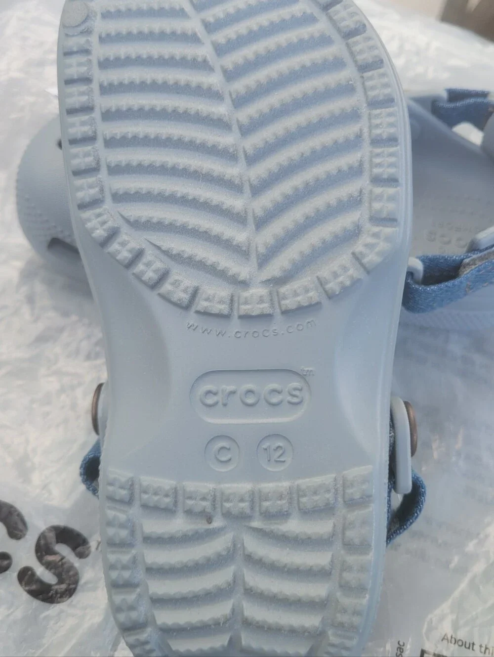 CROCS light blue